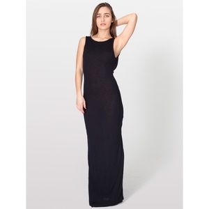 American Apparel Black Maxi Dress